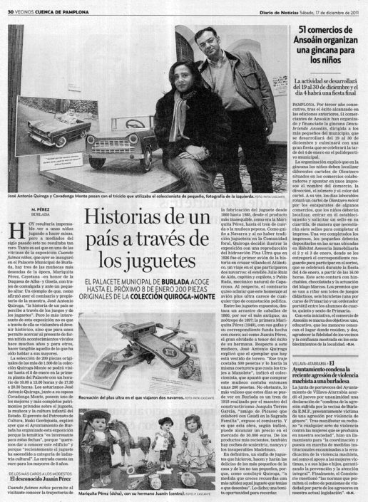 Diario de Noticias, Pamplona, 20111220